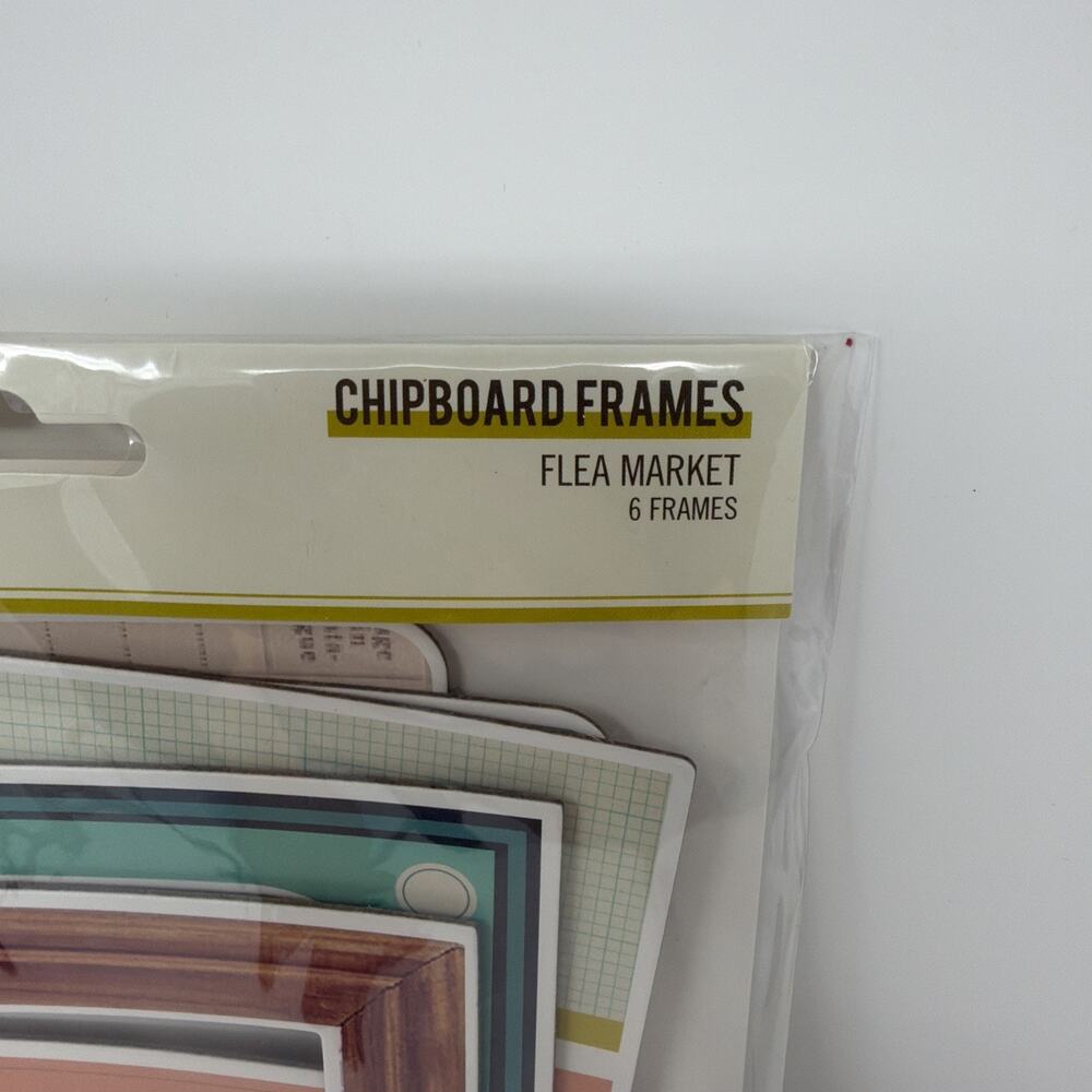Simple Stories - CHIPBOARD FRAMES - FLEA MARKET